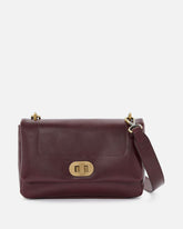 SAC CUIR GALI GRENAT - minelli.fr